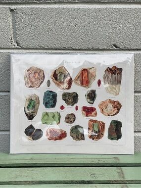 Vintage Gemstone Art Print